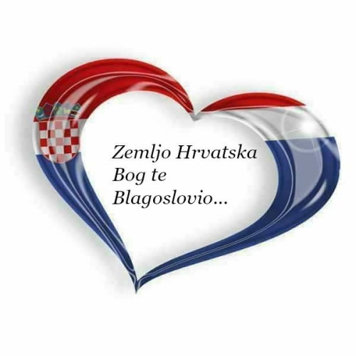 ZEMLJO HRAVTSKA BOG TE BALGOSLOVIO